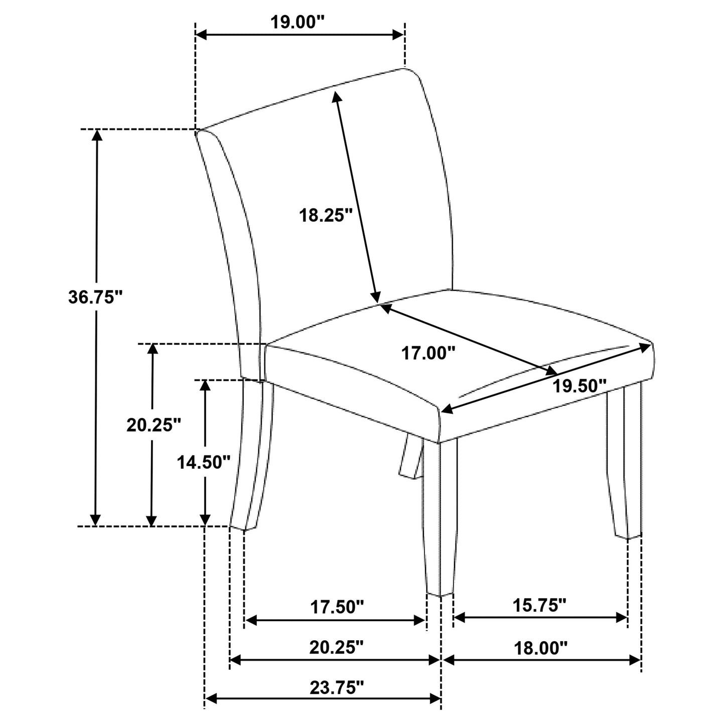 Chaise d'appoint Cantley