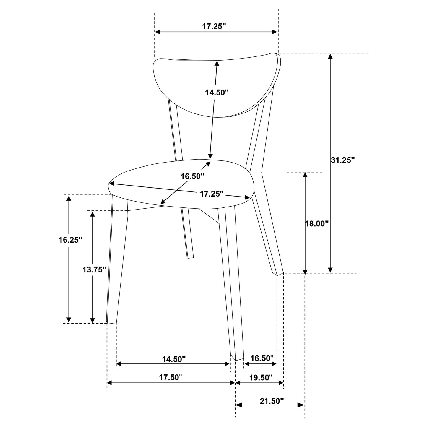 Chaise d'appoint Elowen
