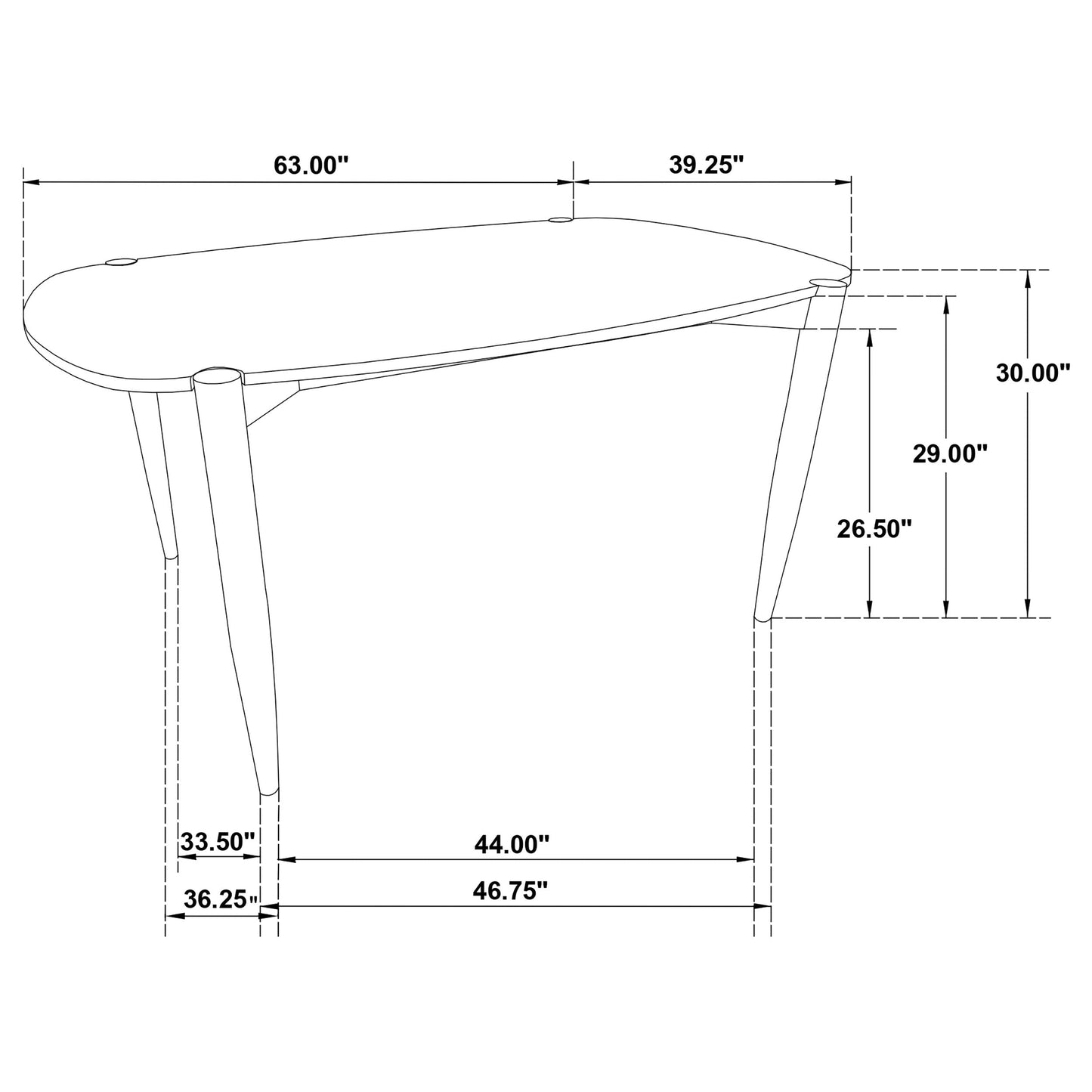 Table à manger Dortch