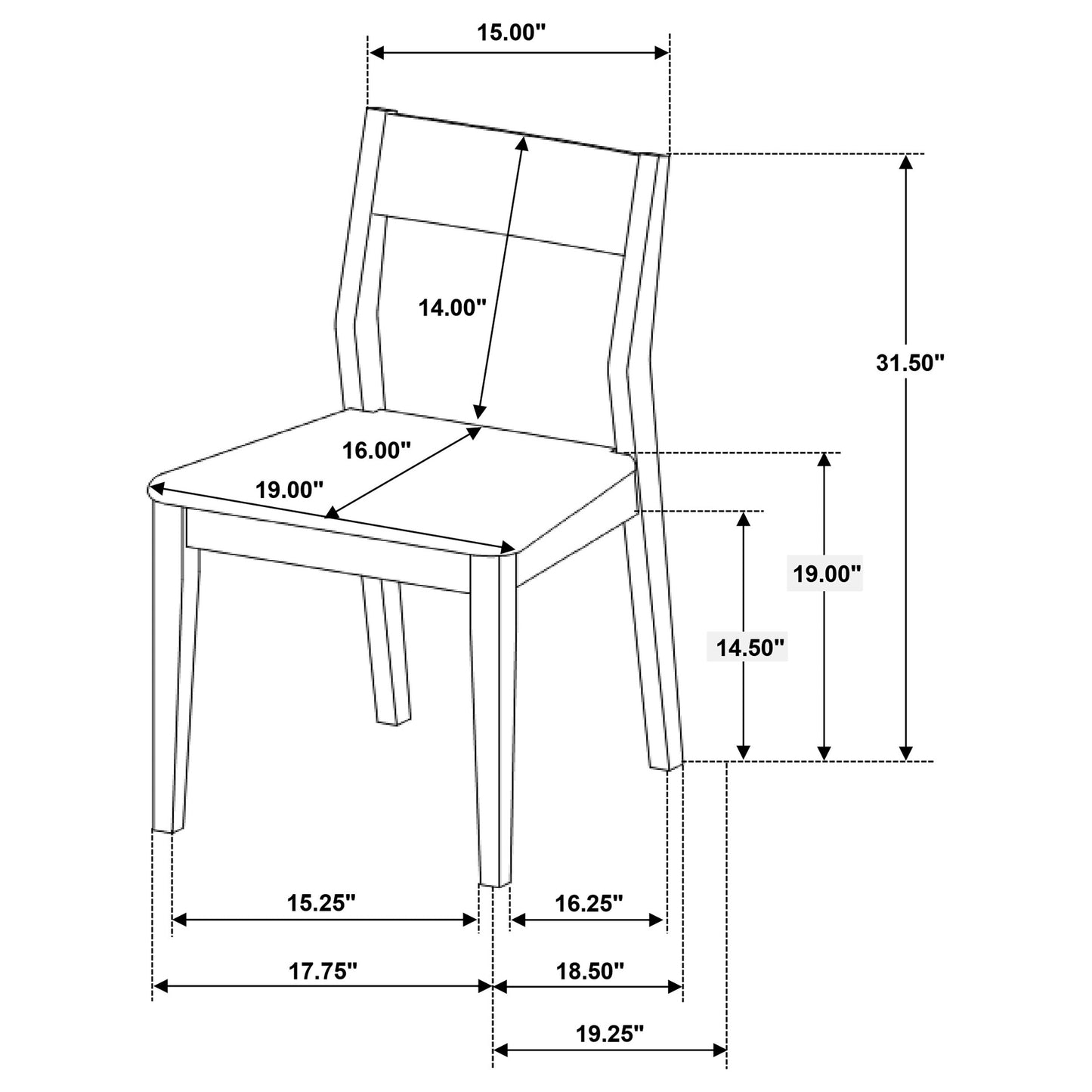 Chaise d'appoint Almonte