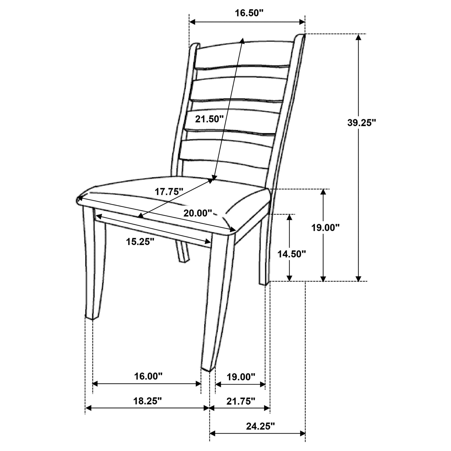 Chaise d'appoint Danvers