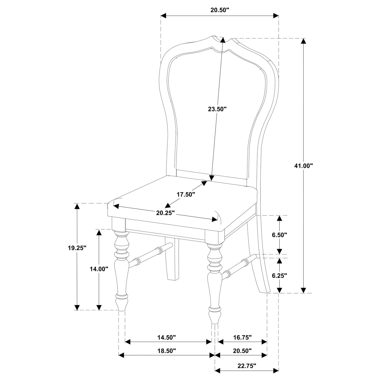 Chaise d'appoint Landon