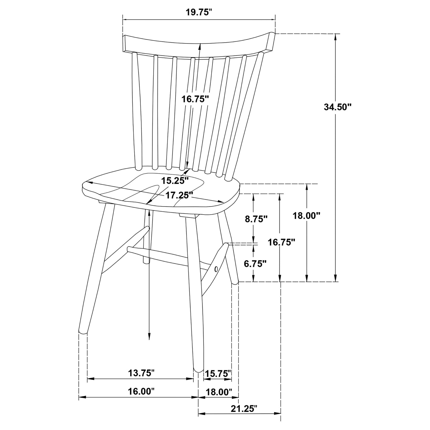 Chaise d'appoint Hollyoak