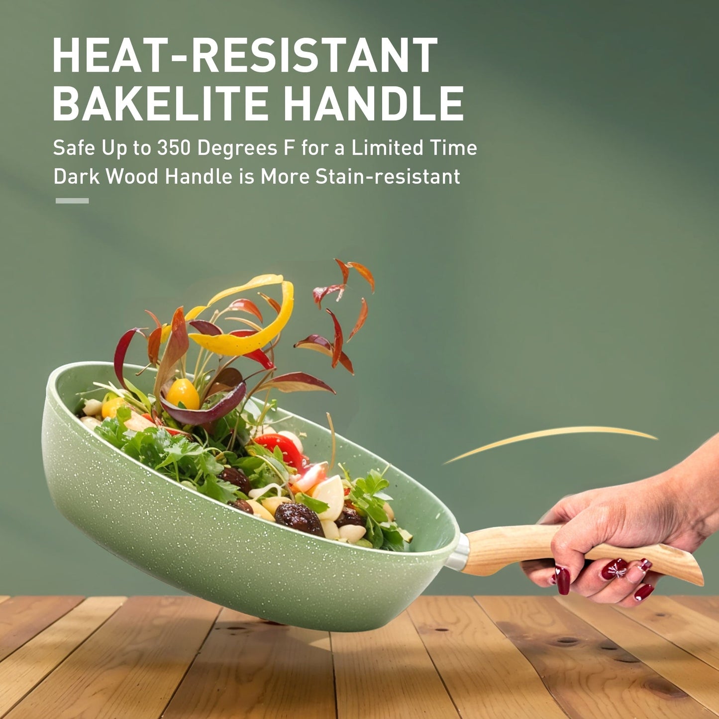 Ensemble de 30 pièces pour cuisine, ustensiles de cuisine et de pâtisserie en granit, ensemble de casseroles et poêles antiadhésives.