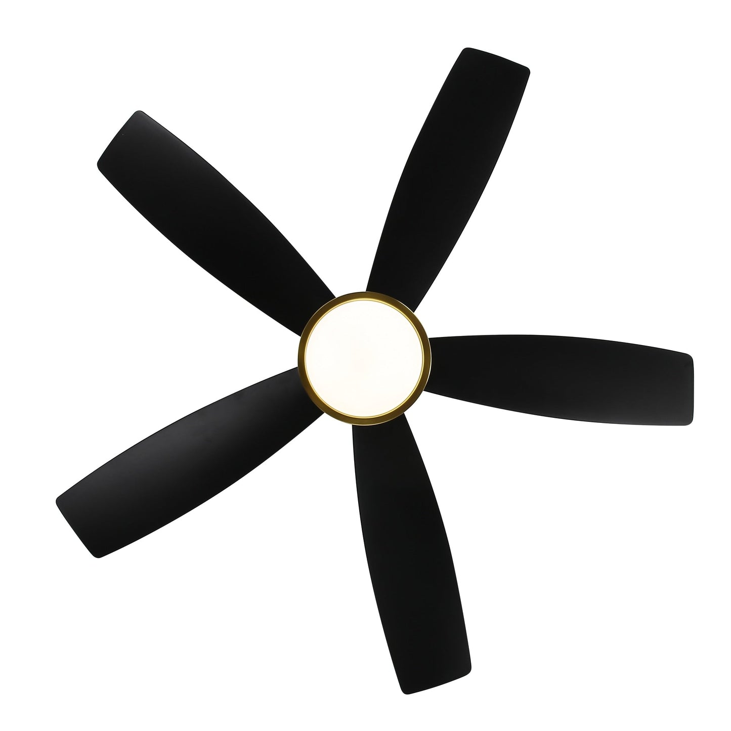 Ventilateur de plafond Breezary à 5 pales LED 65/52/42 avec kit d'éclairage et télécommande