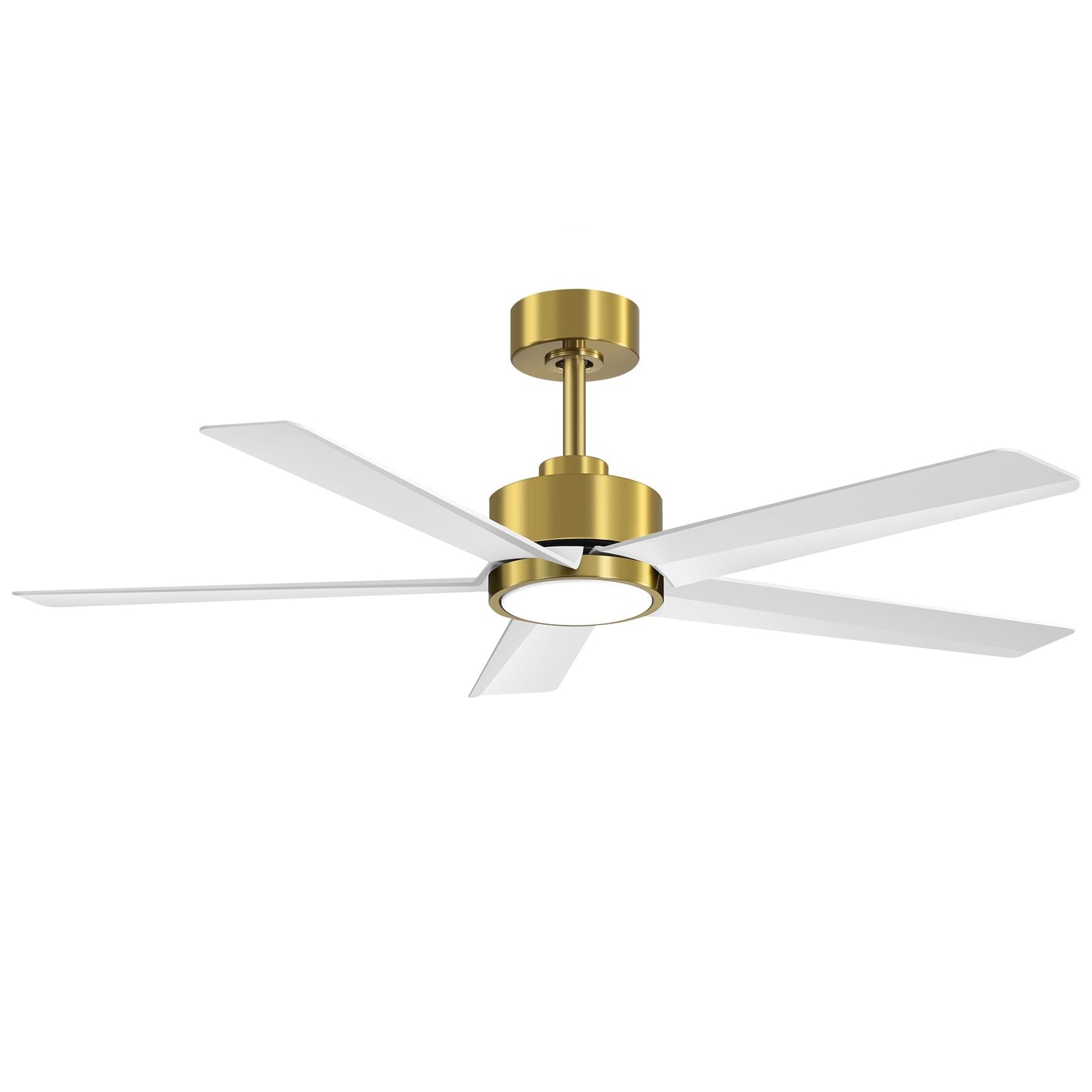 Ventilateur de plafond Breezary à 5 pales LED 65/52/42 avec kit d'éclairage et télécommande