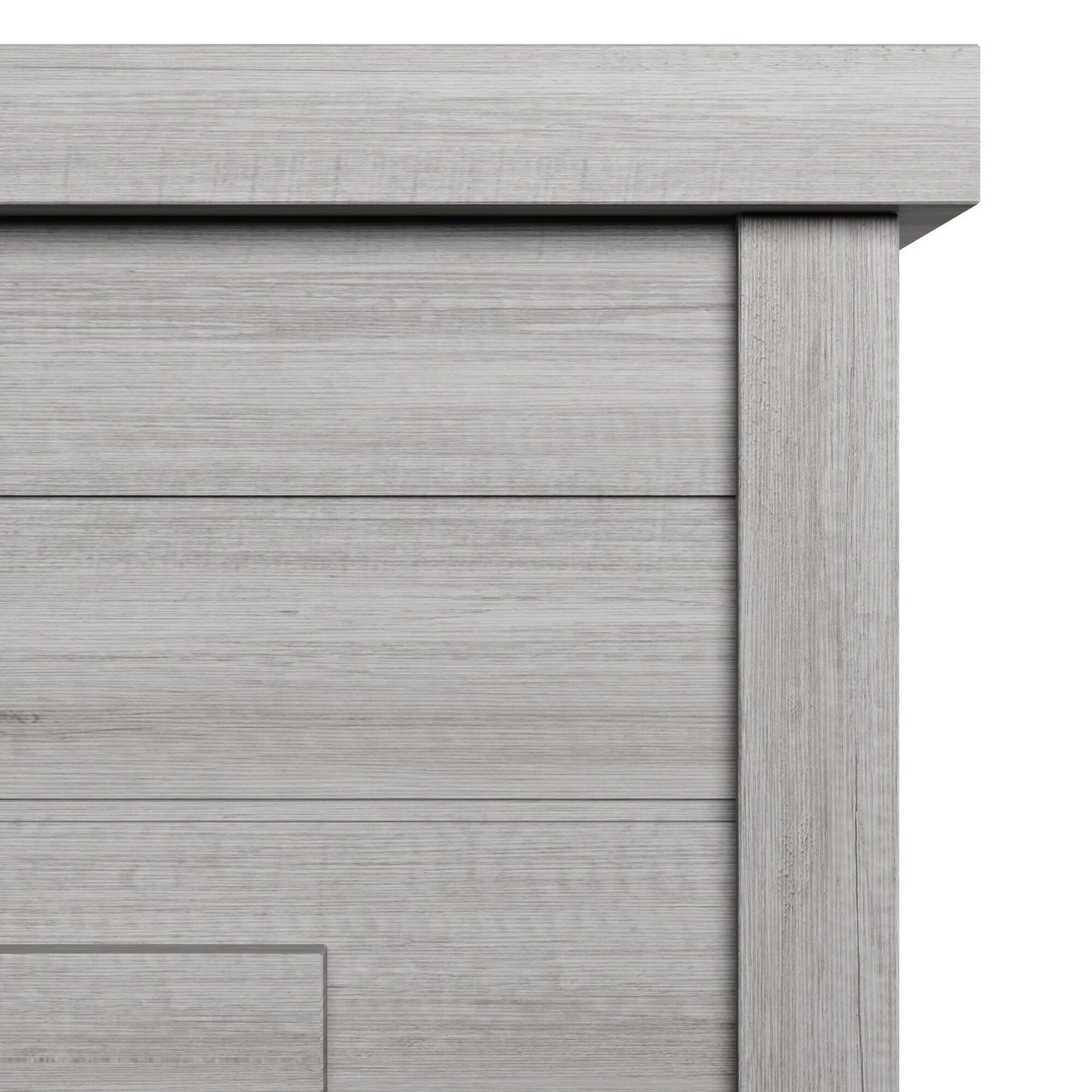 Mantel de cheminée à lambris de 52 pouces avec insert de foyer 3D