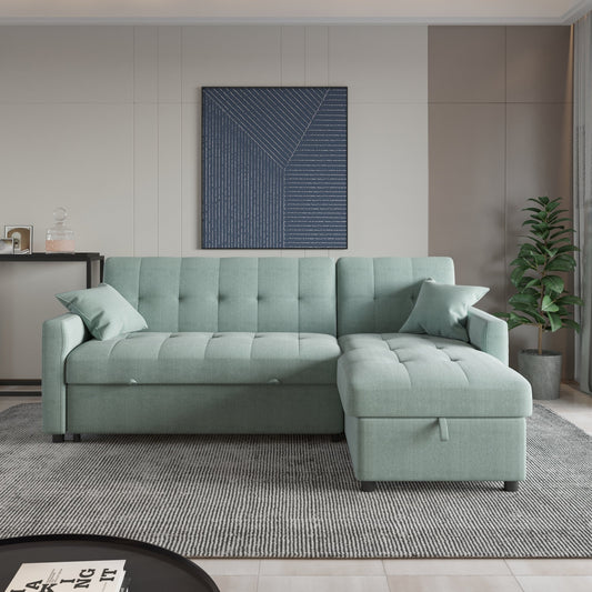 Canapé-lit et chaise longue réversibles de 208 cm de large