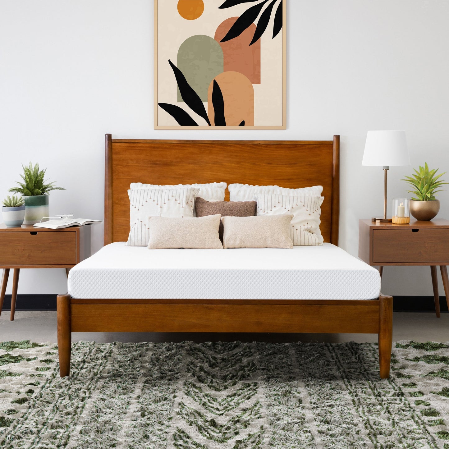 Matelas en mousse à mémoire de forme gel Premium de 15 cm (6 pouces) de la collection SoftNest Rejuv