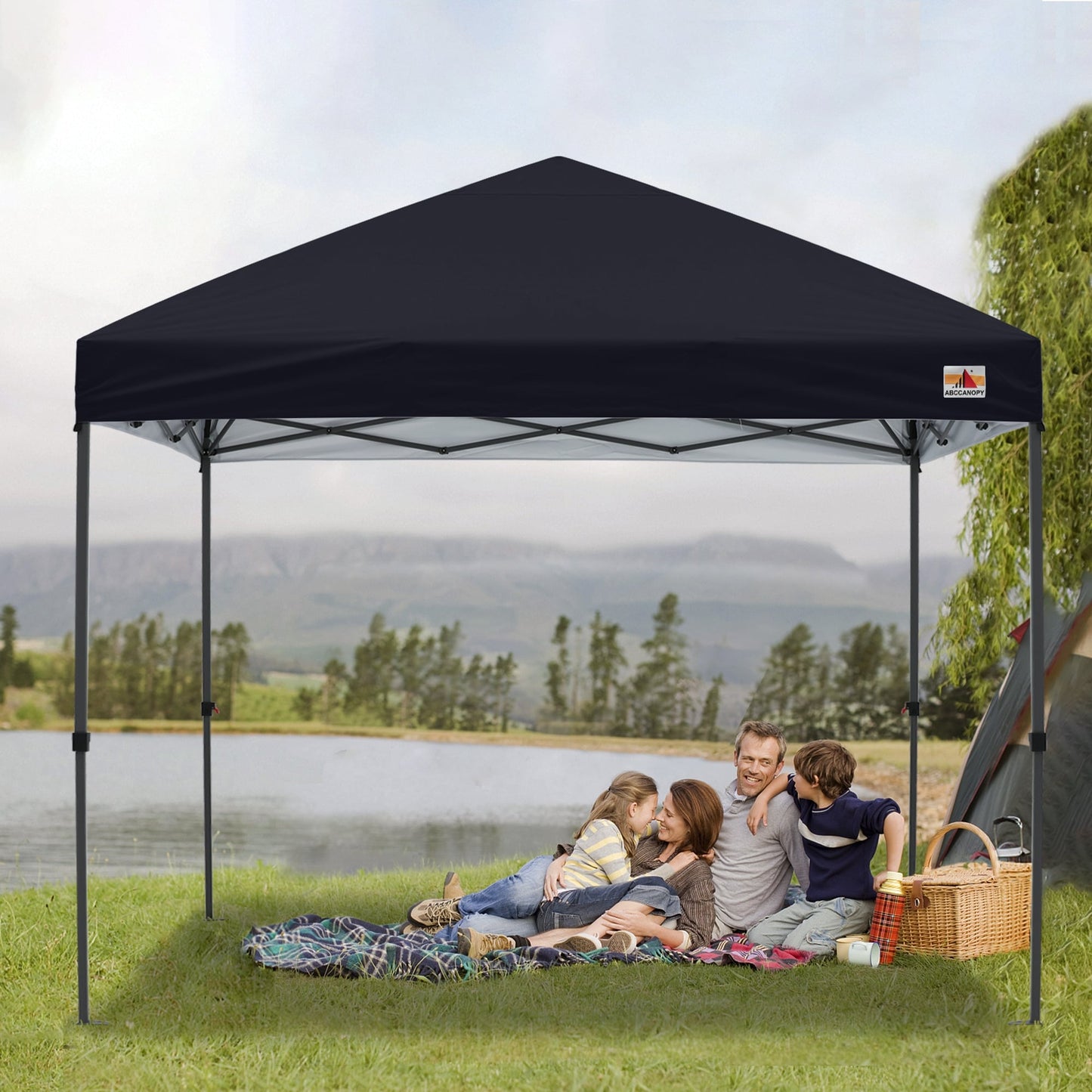 ABCCANOPY Tente de parasol pliable facile et durable pour extérieur