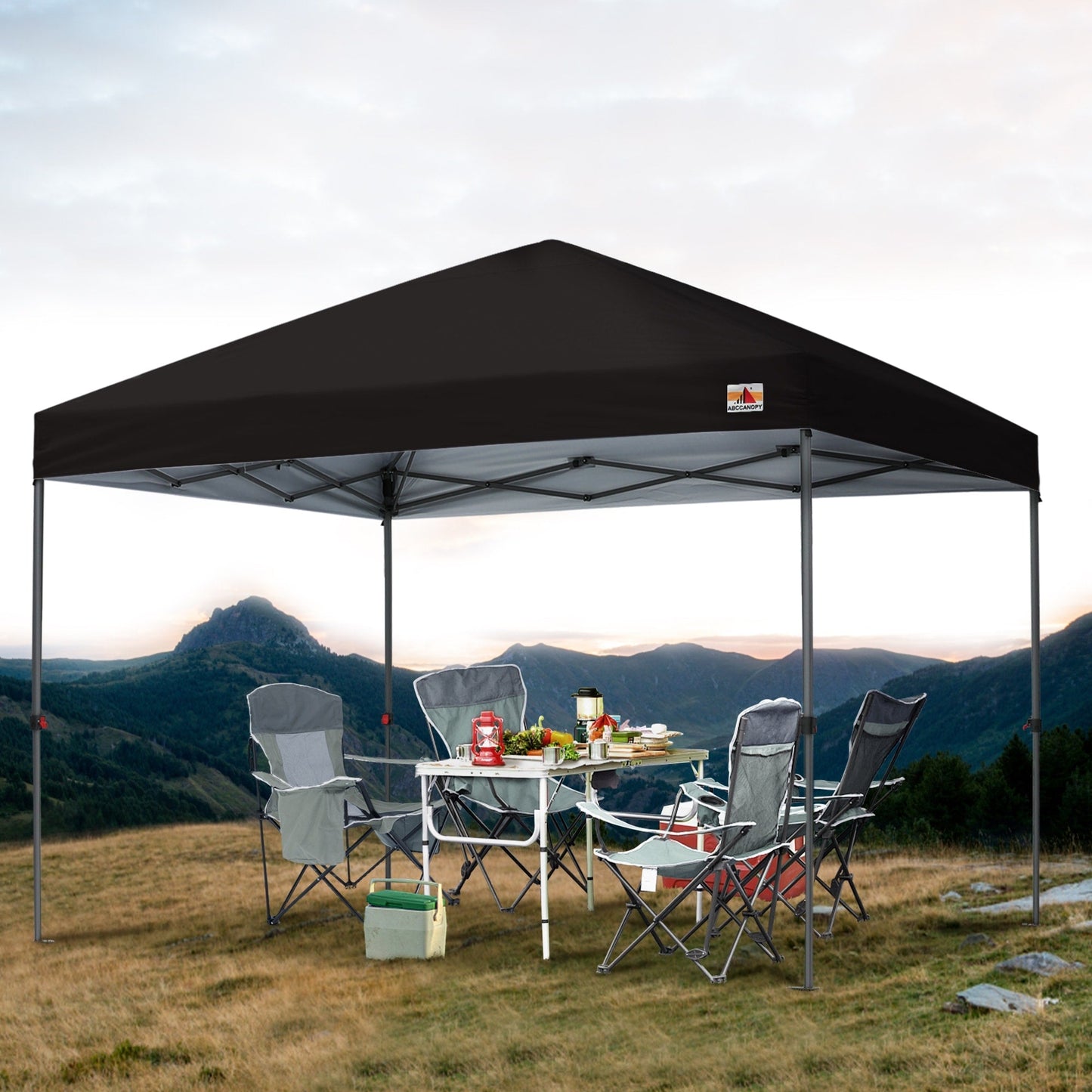 ABCCANOPY Tente de parasol pliable facile et durable pour extérieur