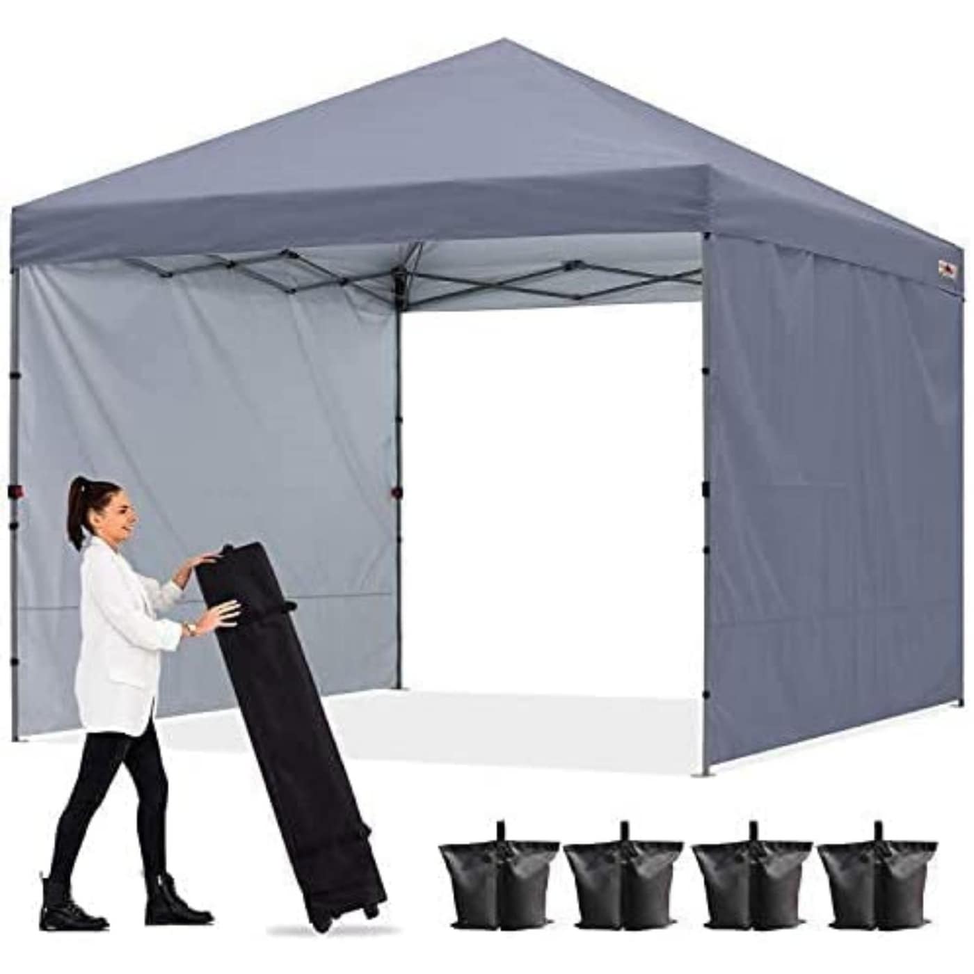 ABCCANOPY Tente de parasol pliable facile et durable pour extérieur