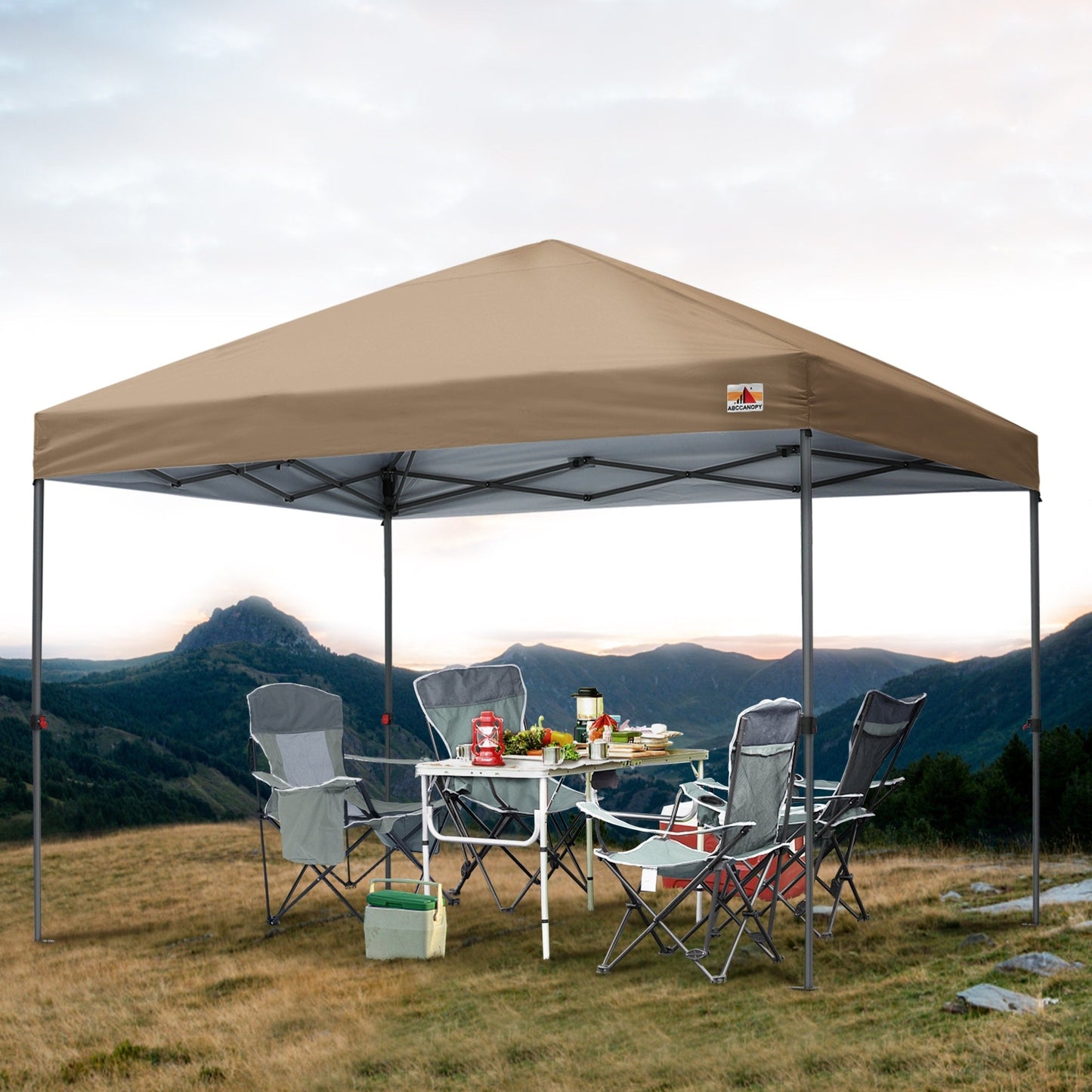 ABCCANOPY Tente de parasol pliable facile et durable pour extérieur