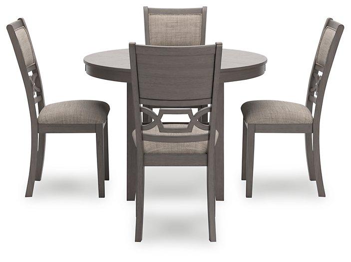 Table à manger Wrenning et 4 chaises (ensemble de 5)