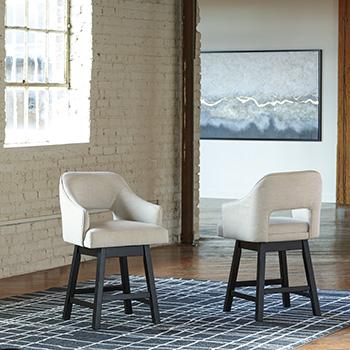 Tabouret de bar haut pour comptoir Tallenger