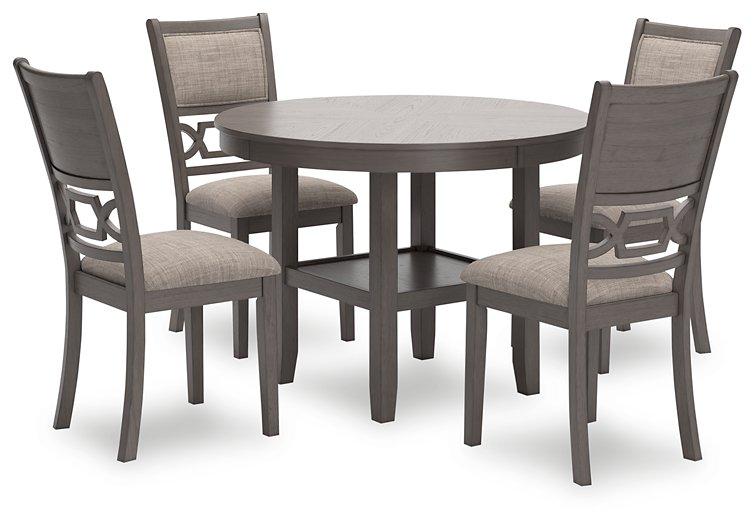 Table à manger Wrenning et 4 chaises (ensemble de 5)