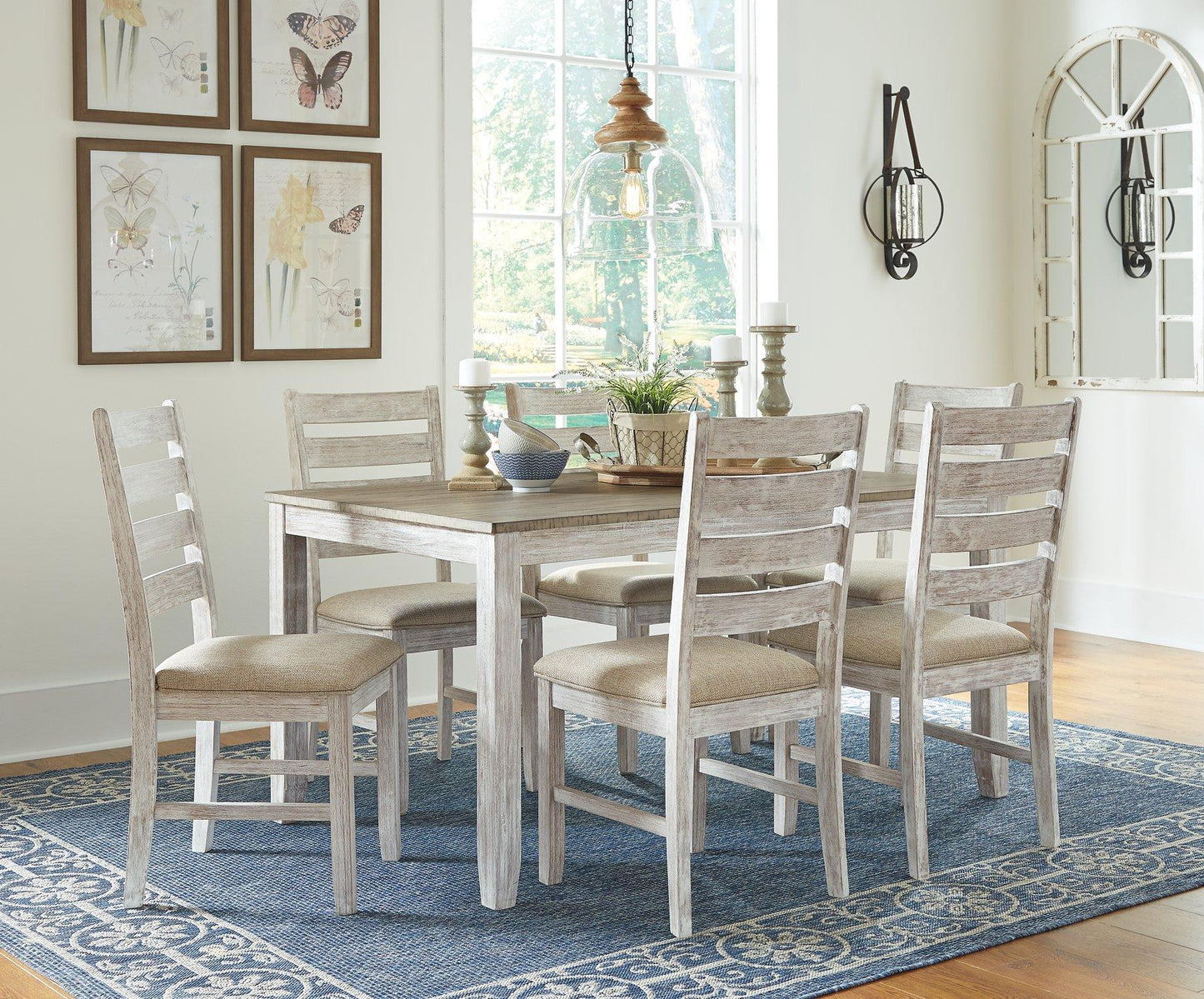 Table à manger et chaises Skempton (ensemble de 7)
