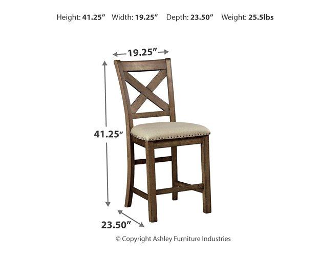 Tabouret de bar Moriville hauteur comptoir