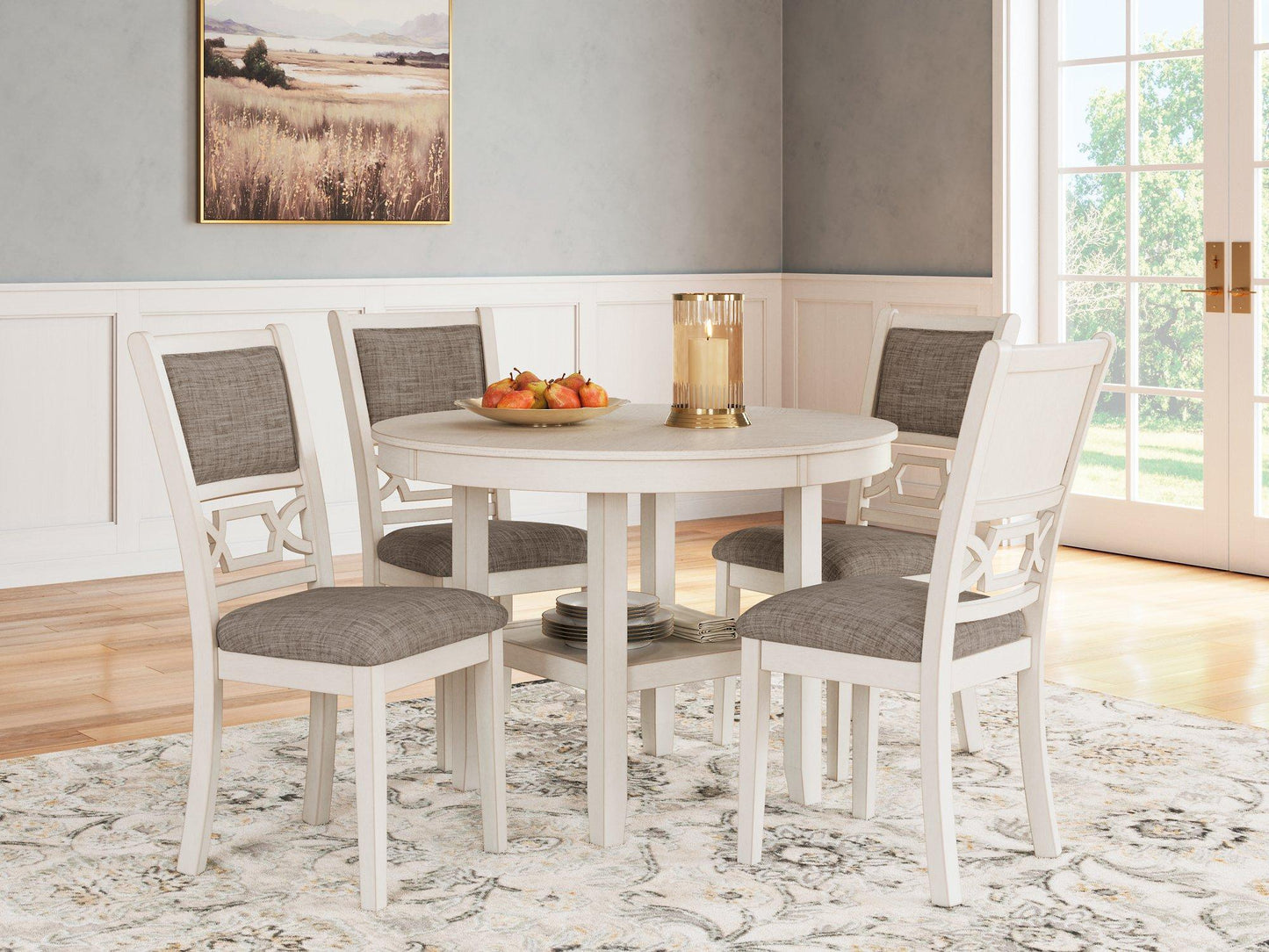Table à manger Erinberg et 4 chaises (ensemble de 5)