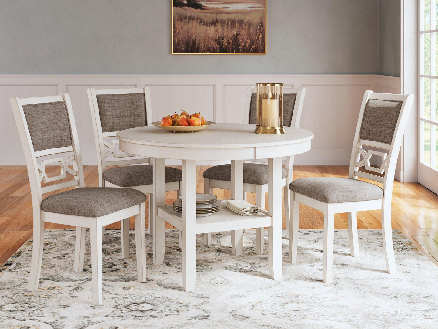 Table à manger Erinberg et 4 chaises (ensemble de 5)