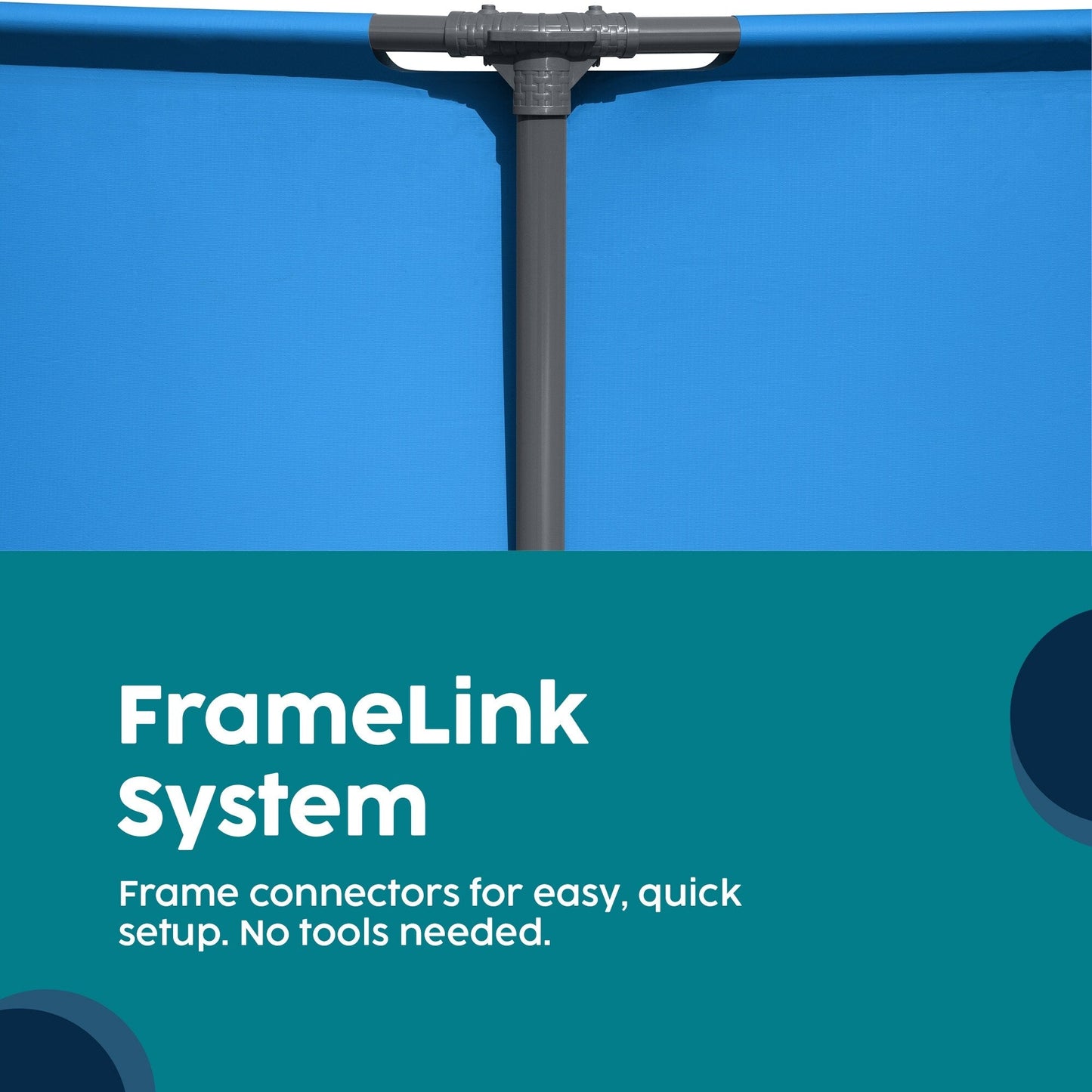 Piscine hors sol Bestway Steel Pro MAX ronde avec pompe et couverture