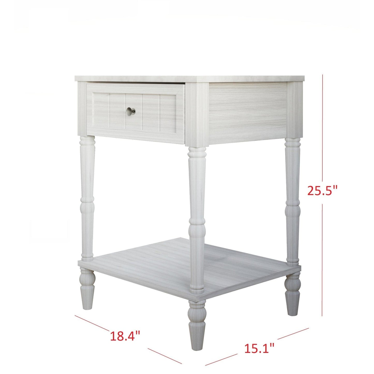 Lit à panneaux capitonné Billy avec 2 tables de chevet