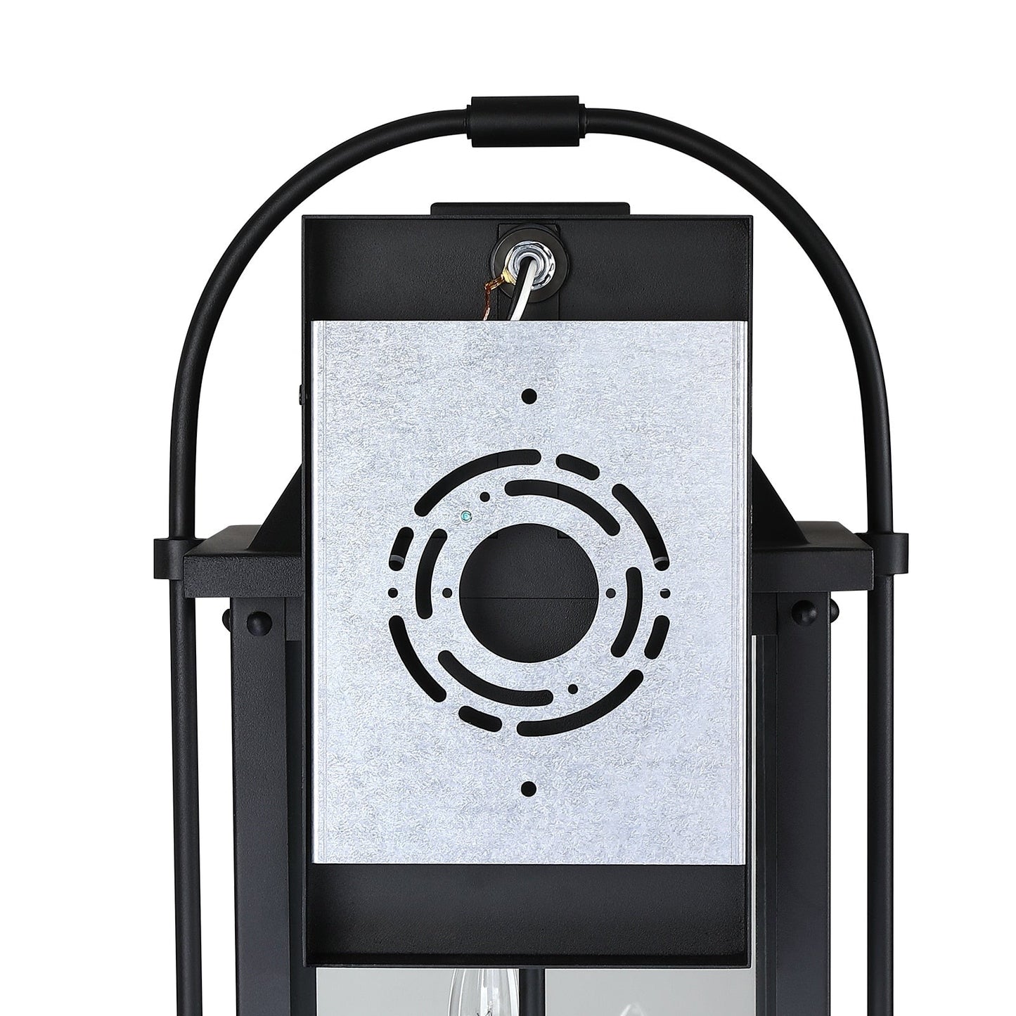 Applique murale extérieure noire Brits