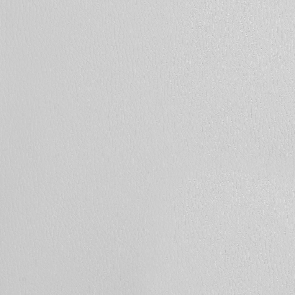 Tabourets de bar réglables Lenny, chromés et blancs (lot de 2)