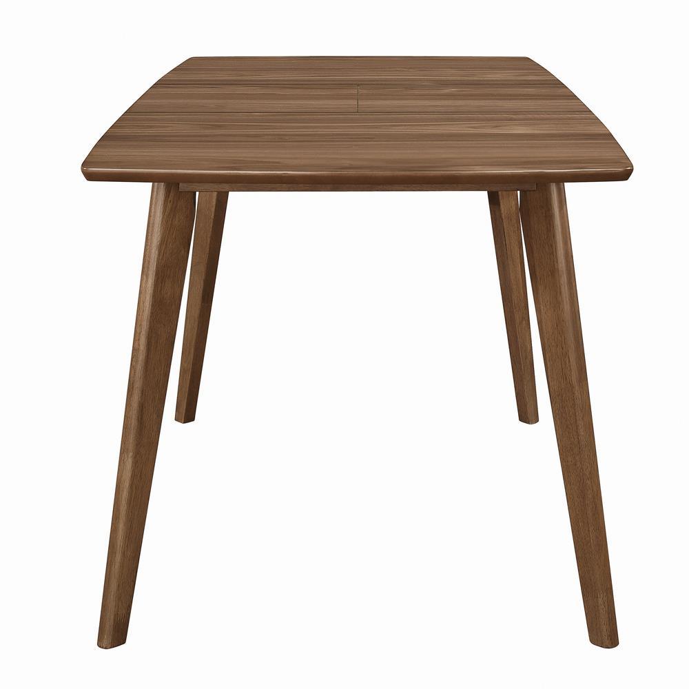 Table à manger rectangulaire Alfredo en noyer naturel