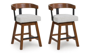 Tabouret de bar Ralene pour comptoir (lot de 2)
