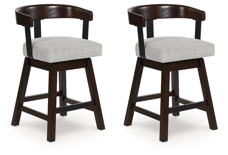 Tabouret de bar Haddigan pour comptoir (lot de 2)