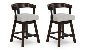 Tabouret de bar Haddigan pour comptoir (lot de 2)