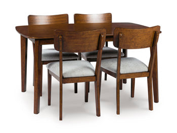 Table à manger Tameride et 4 chaises (ensemble de 5)