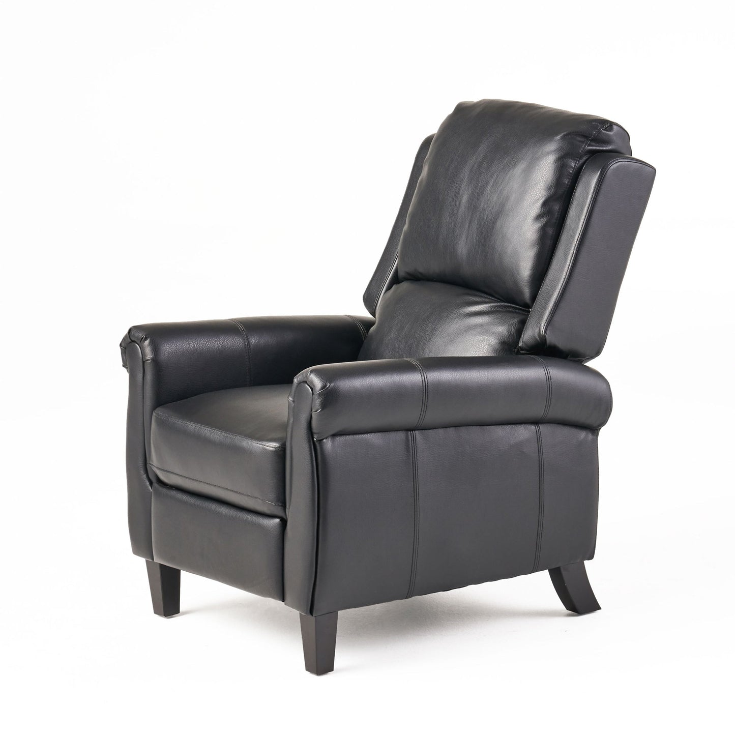 Fauteuil inclinable à dossier basculant en cuir PU Roomfitters Ultimate Comfort, fauteuil inclinable luxueux pour salon ou chambre à coucher