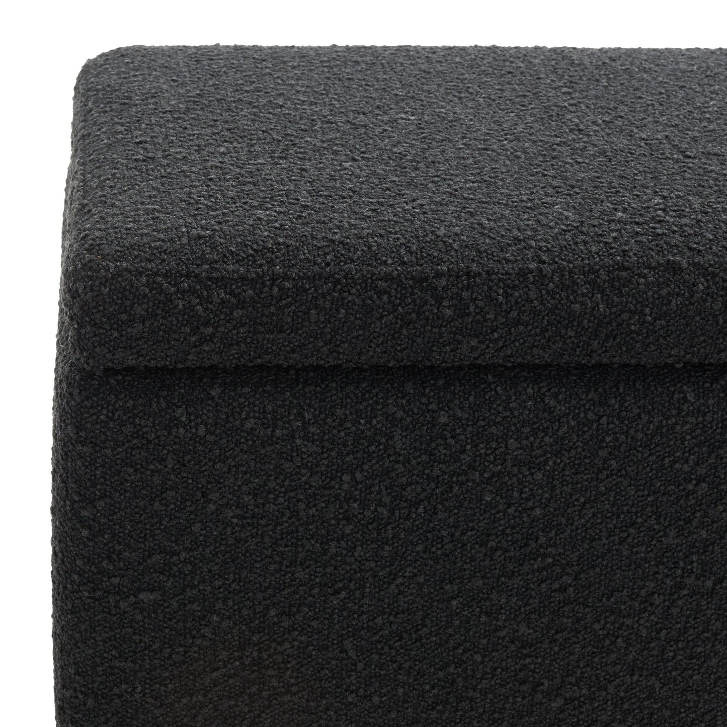 Banc de rangement SAFAVIEH Couture Sunneva Boucle - 155 cm L x 51 cm P x 48 cm H - 155Lx51Px48H