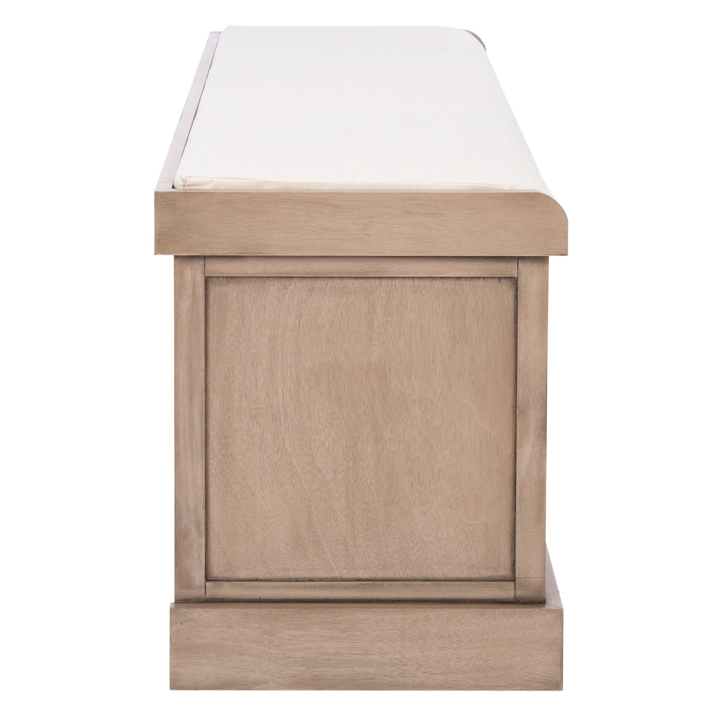 Banc de rangement avec 3 tiroirs et coussin SAFAVIEH Fiorello - 120 L x 38 l x 48 h - 120Lx38Lx48H