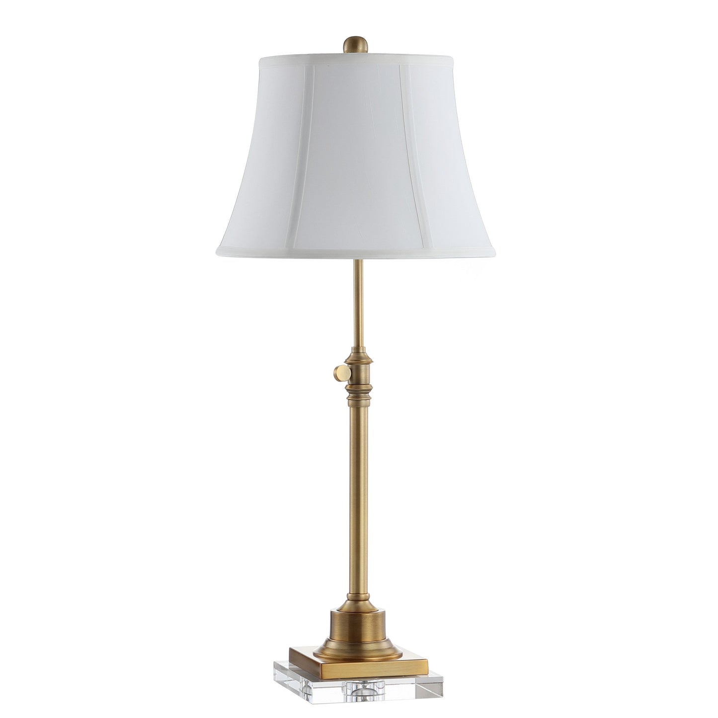 SAFAVIEH Lighting Amande, ensemble de 2 lampes de table à hauteur réglable de 27 à 31 pouces - 13L x 13P x 31H (cm)