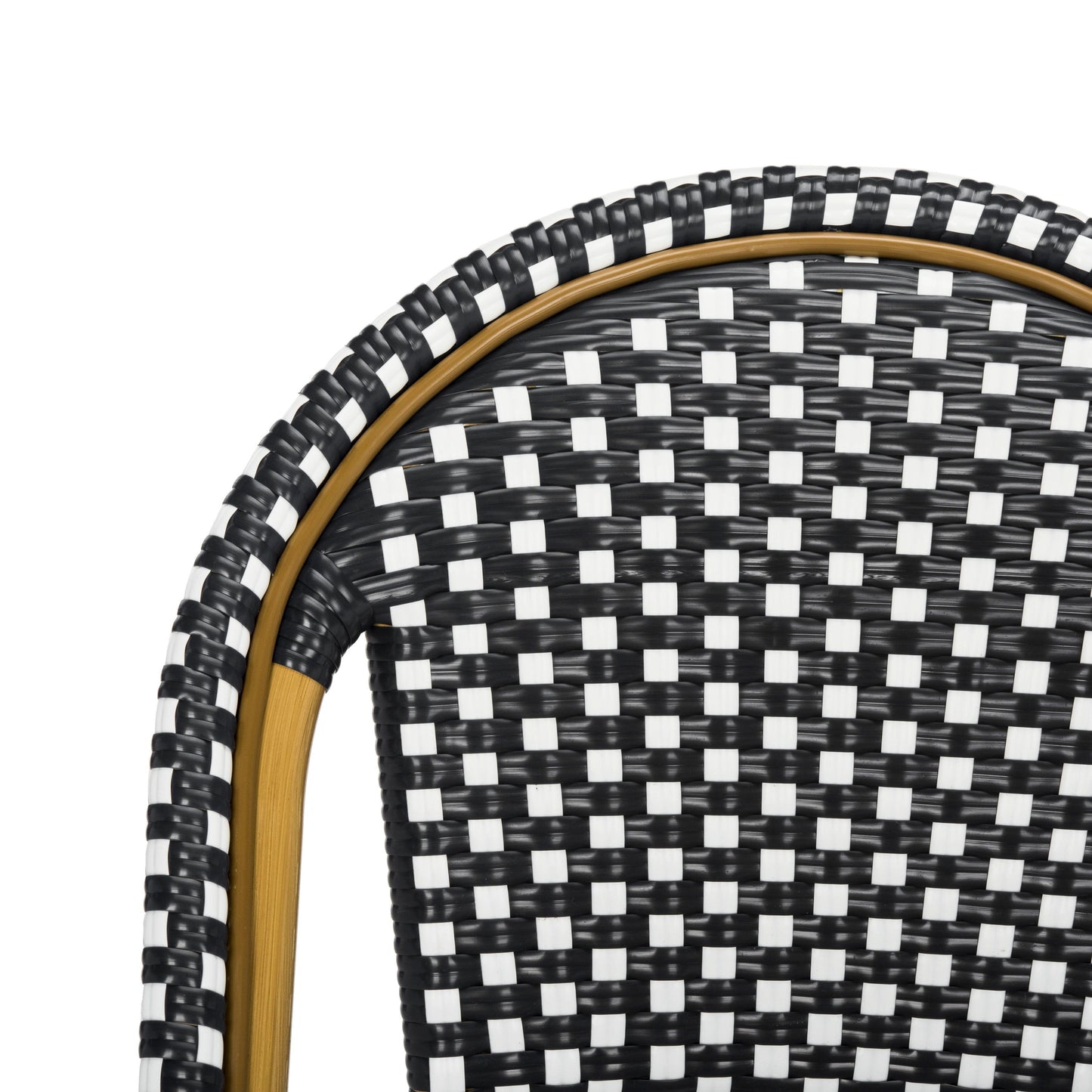 Chaise de salle à manger empilable Marolyn de SAFAVIEH (lot de 2) - 46L x 56P x 89H