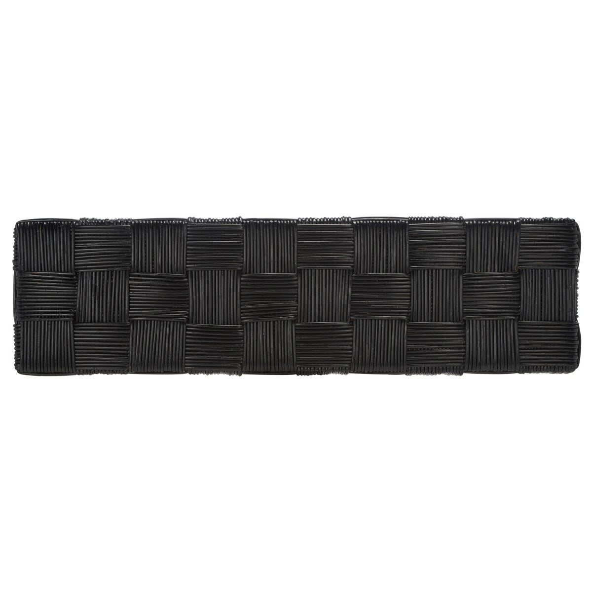 Table console en rotin SAFAVIEH Mindel - 51L x 14P x 32H (largeur x profondeur x hauteur)