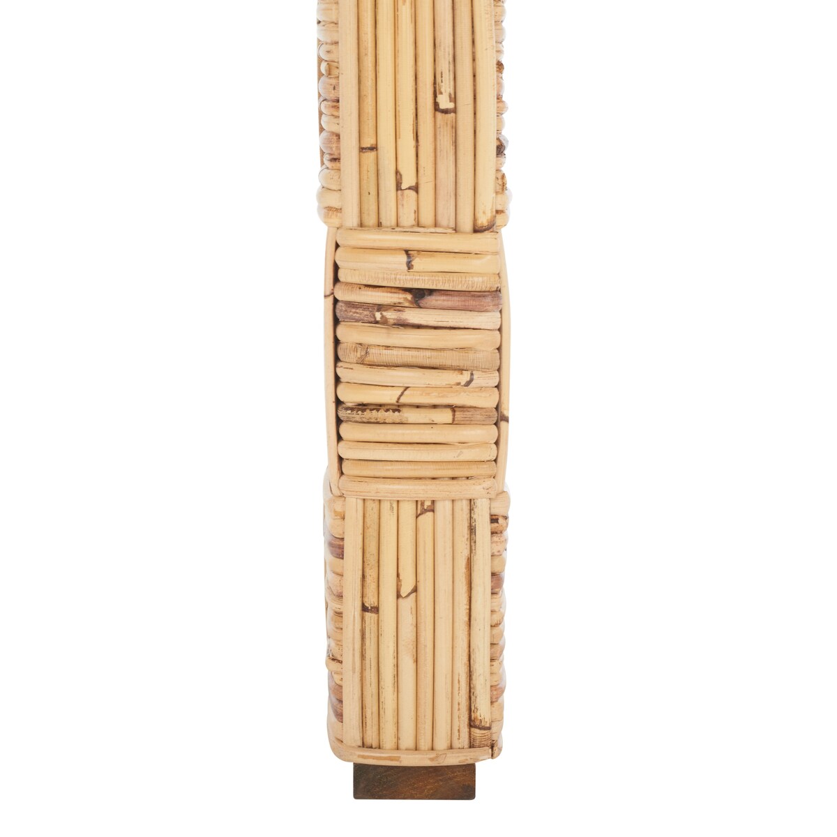 Table console en rotin SAFAVIEH Mindel - 51L x 14P x 32H (largeur x profondeur x hauteur)