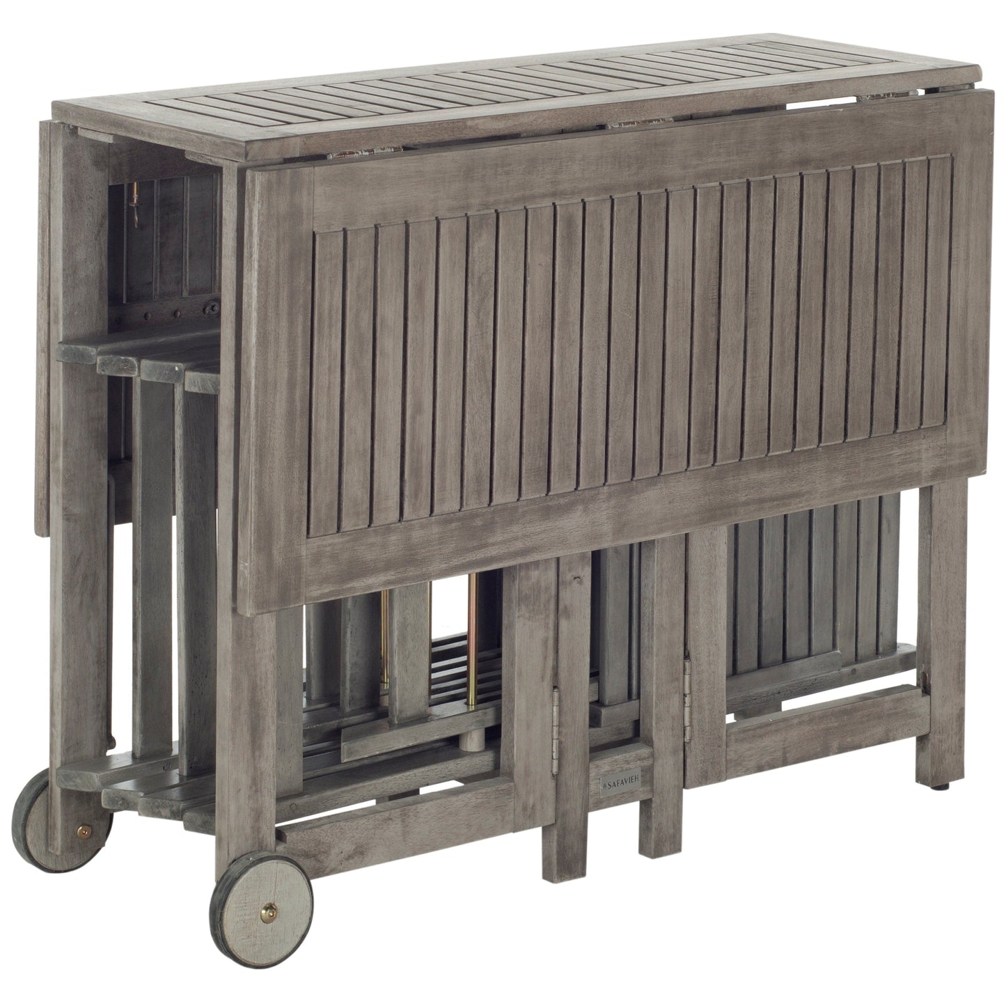 Ensemble de table de jardin SAFAVIEH Brandy 5 pièces - 109 L x 89 P x 74 H (cm)