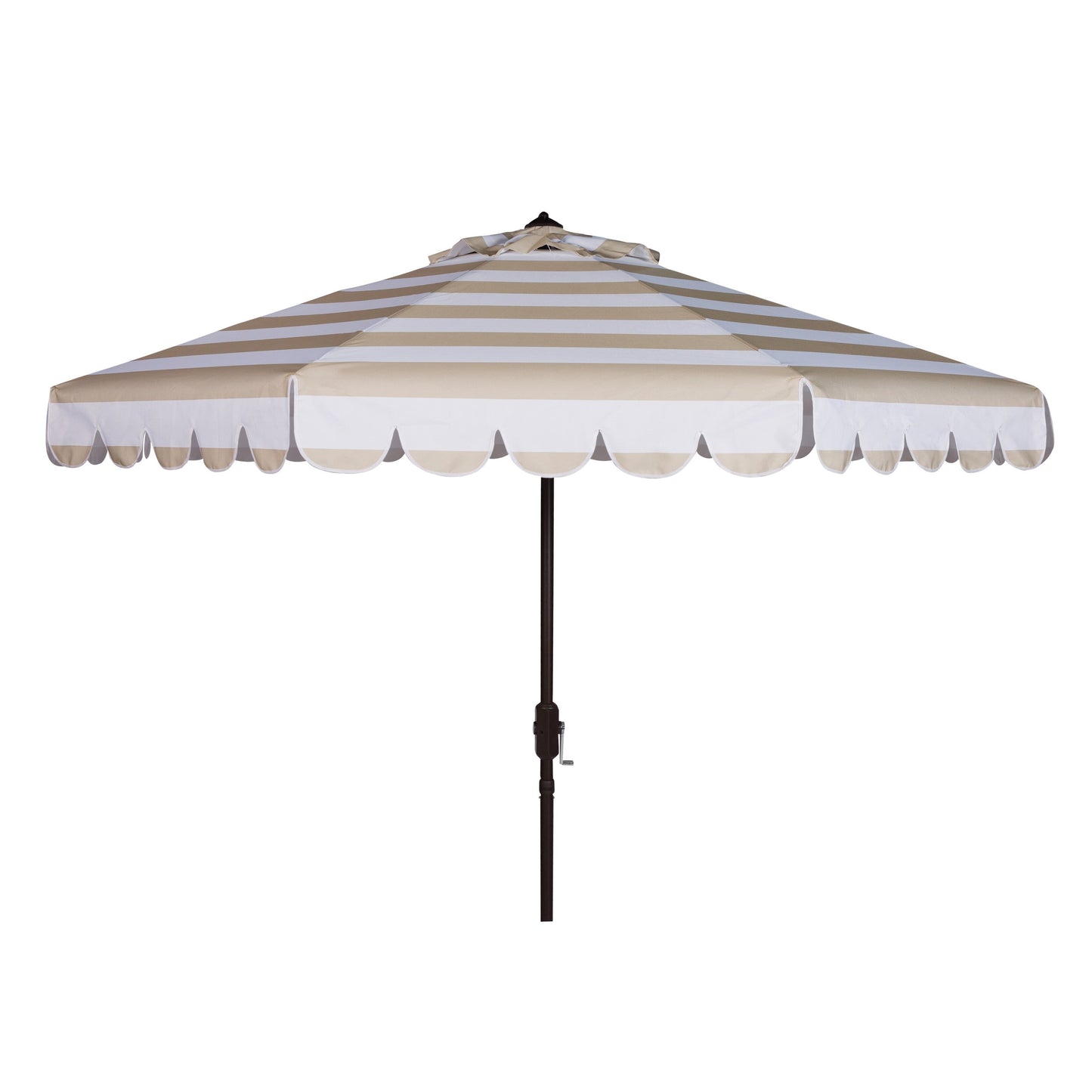 Parasol rond de jardin Jaylee de 3,35 m (11 pieds) de SAFAVIEH