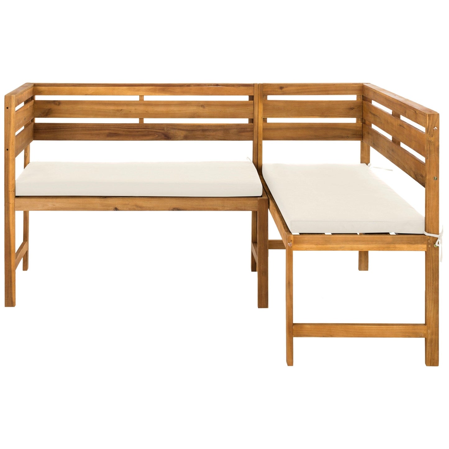 Ensemble de salon d'extérieur d'angle pour balcon Kenna 3 pièces de SAFAVIEH - 39L x 19P x 33H (mesures en pouces)