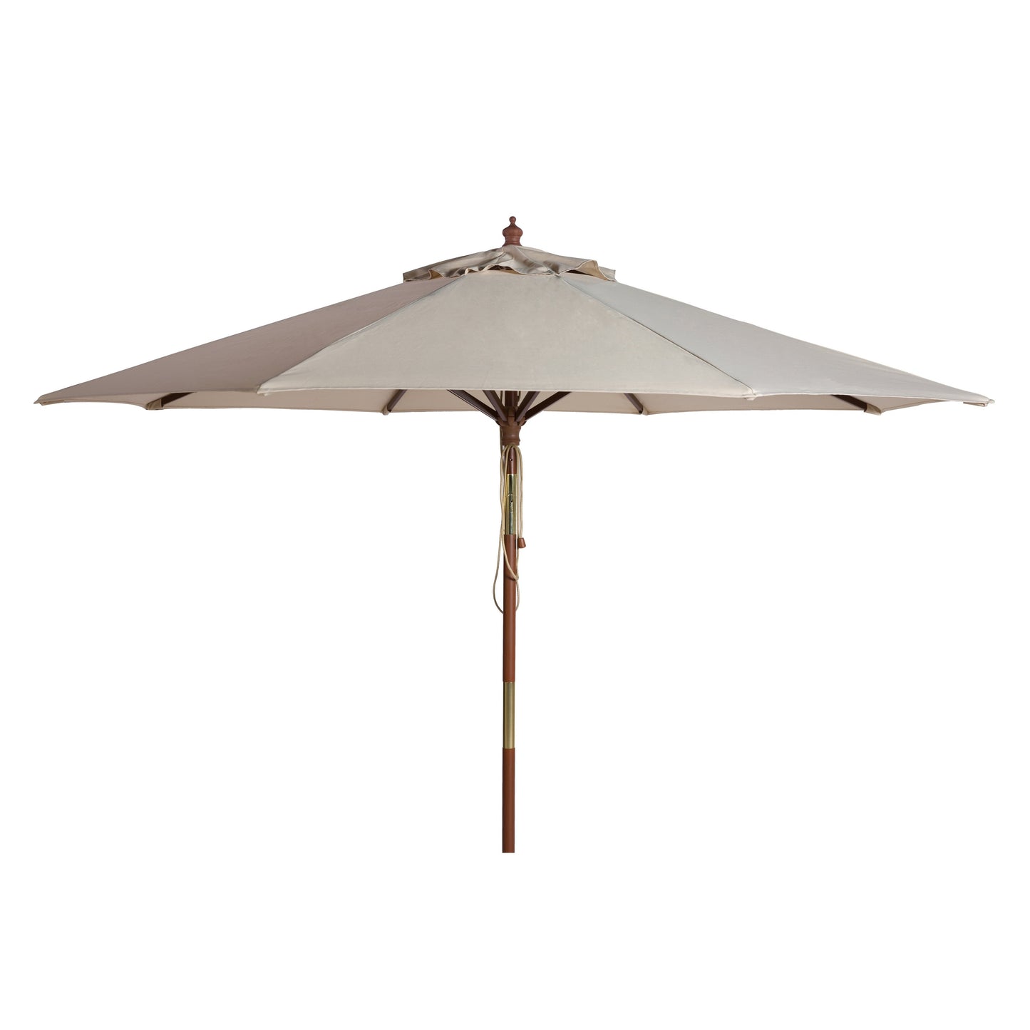 Parasol d'extérieur en bois Zlatana de 2,7 m (9 pieds) de SAFAVIEH