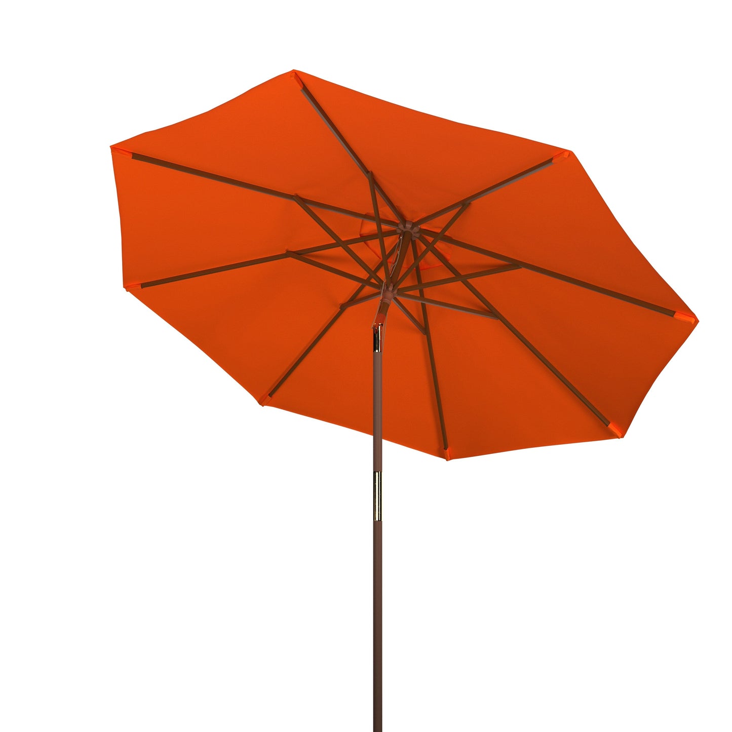 Parasol d'extérieur en bois Zlatana de 2,7 m (9 pieds) de SAFAVIEH