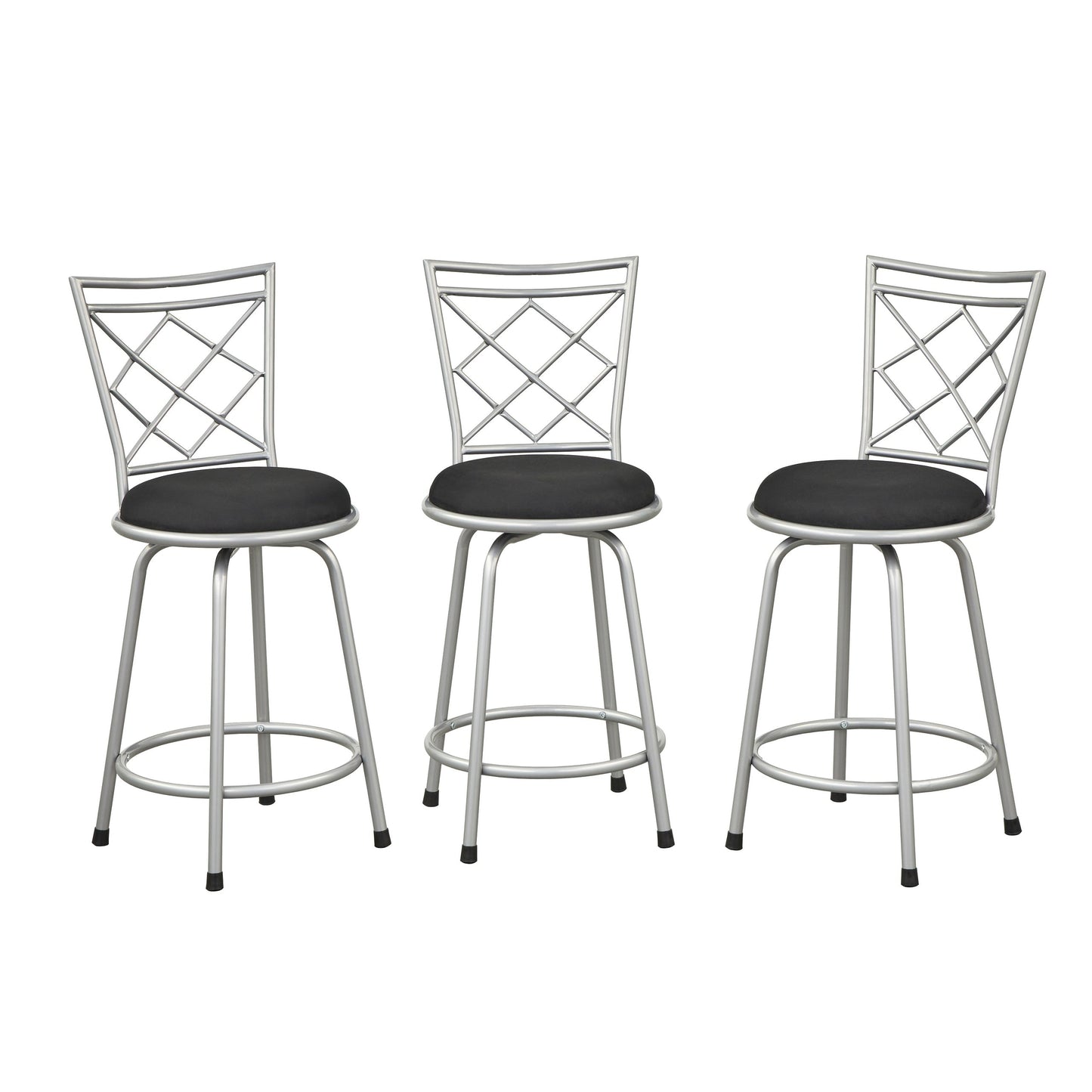 Tabourets pivotants réglables en hauteur Alyssa de Simple Living (lot de 3)