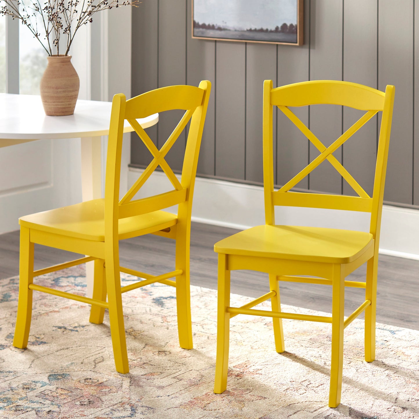 Chaises de salle à manger Simple Living Country Cottage (lot de 2)