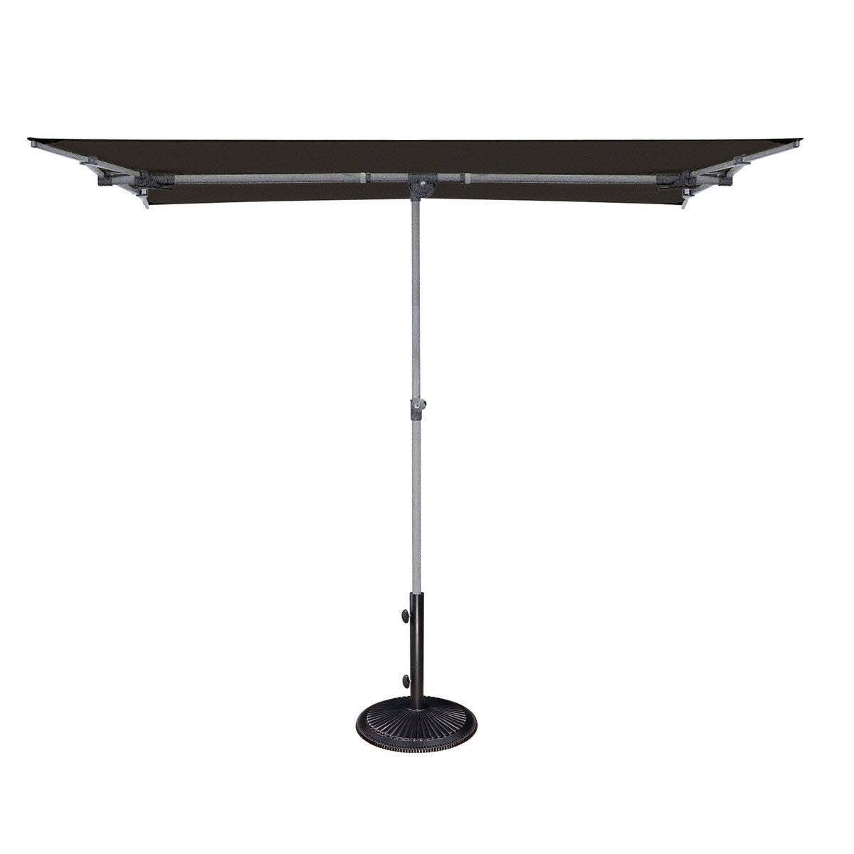 Parasol de balcon rectangulaire SimplyShade Capri de 1,51 m x 2,11 m