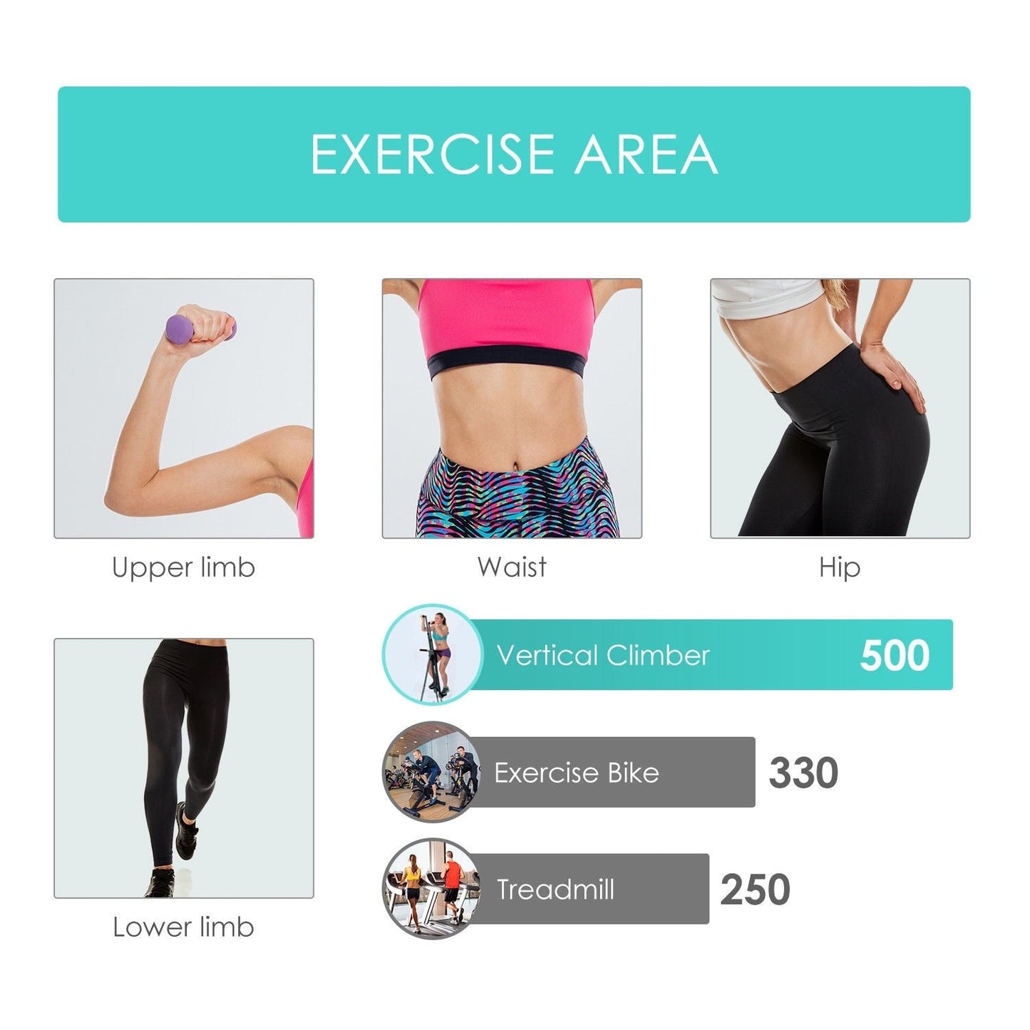 Machine d'exercice escalade verticale en acier Soozier - 71L x 66W x 208H (cm)