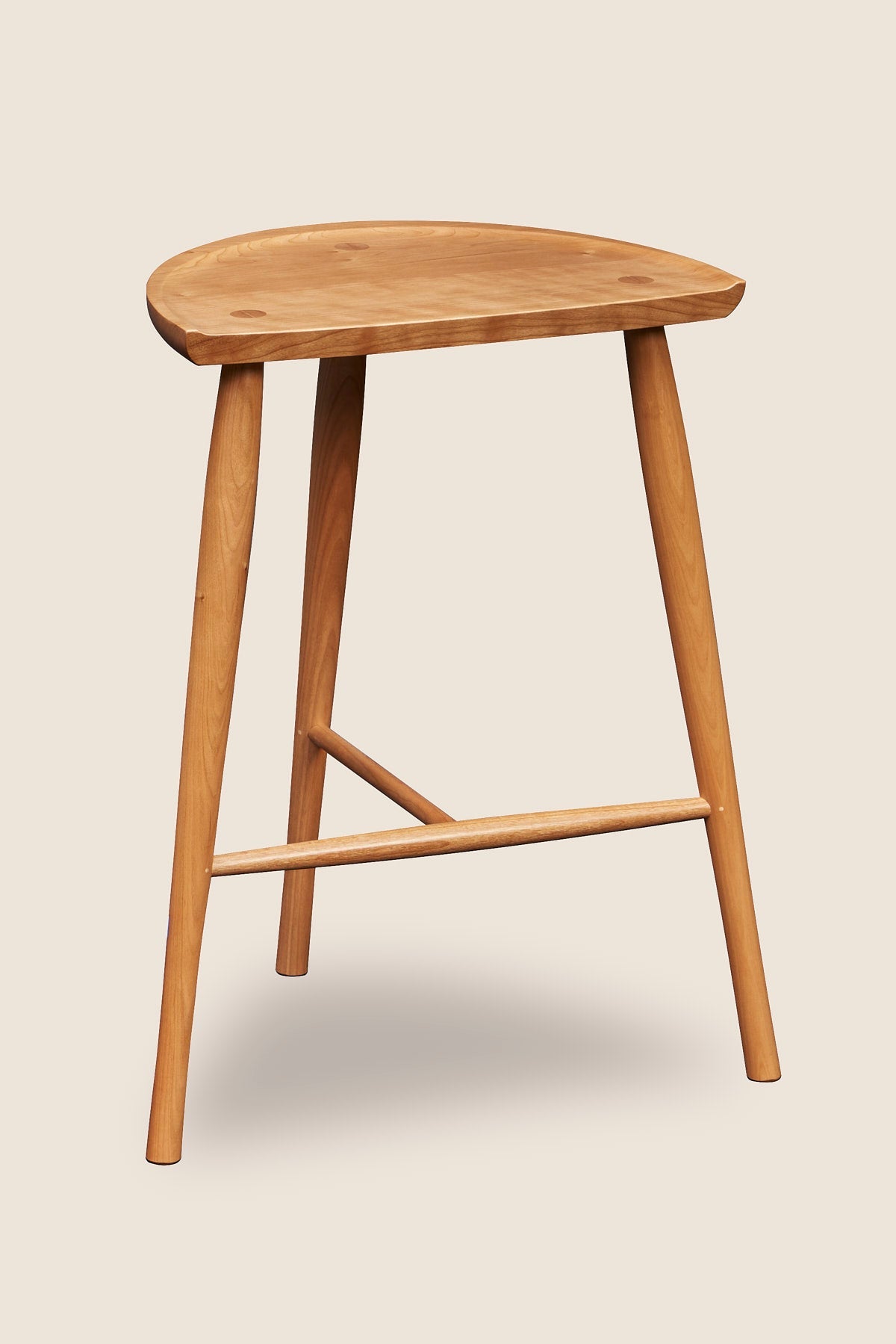 Tabouret Shaker - Cerisier